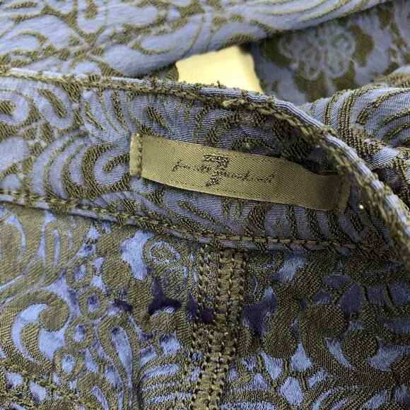 7 For All Mankind Jeans 29 Blue Black Stretch Skinny Designer Denim Y2K Vintage - Picture 6 of 8